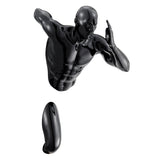 Runner Man 13" Wall Sculpture // Black