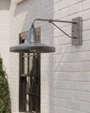 Mariner Silver Outdoor Wall Sconce