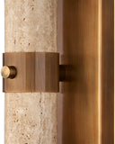 Beatrix Beige Bath Wall Sconce