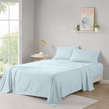 Wrinkle-Free All Season Soft Microfiber Sheet Set, Blue