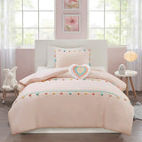 Wholesale Colorful Tassels Blush Kids Comforter Set