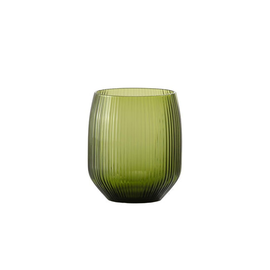 Estiva Textured Palm Green Tall Tumbler 17.5oz