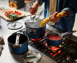 3-piece Saucepan, Trivet & Utensil Set
