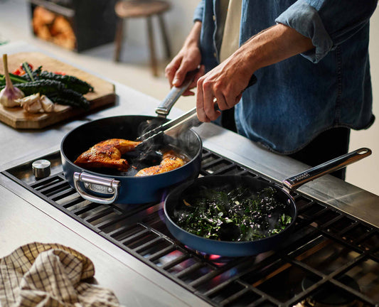 2-piece Frying Pan & Utensil Set