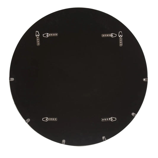 Dante Stainless Steel Round Rose Gold Mirror