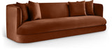 Alder 93.5" Velvet Upholstered Sofa