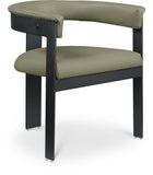 Romeo - Faux Leather Dining Chair With Black Base (Set of 2)