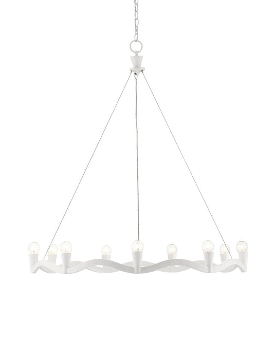 Serpentina White Chandelier