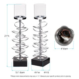 Ring Toss Candle Holder- Medium