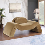 Austin Velvet Upholstered Accent Chair