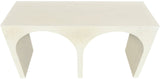 June Modern Solid Oak Console Table – Elegant Mid-Century Design with Unique Double Arch Style