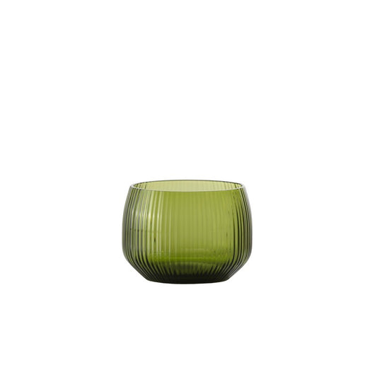 Estiva Textured Palm Green Short Tumbler 9.6oz