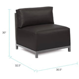 Axis Chair Atlantis Black Titanium Frame