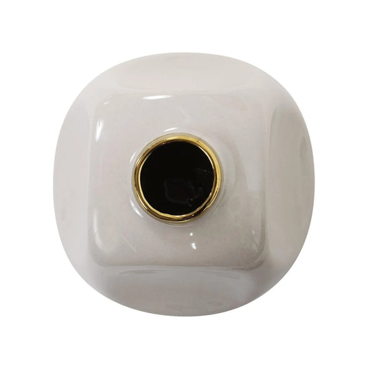 Christana Concaved Ceramic Vase- Medium