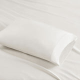 4 Piece 500TC Egyptian Cotton Sateen Weave Sheet Set, White