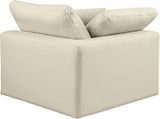 Comfy - Faux Leather Corner Chair