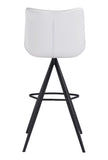 Aki Barstool (Set of 2) White & Black
