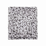 Wrinkle Free Microfiber Sheet Set, Black & White Floral