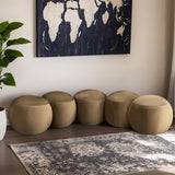 Apollo Velvet Upholstered Bench