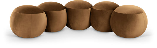 Apollo Velvet Upholstered Bench
