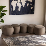 Apollo Velvet Upholstered Bench
