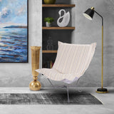 Indoor/Outdoor Puff Ottoman Cover & Cushion Dune Sand