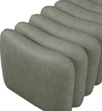Atticus Vegan Leather Upholstered Bench