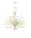 Seaward Large White Chandelier