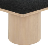 Pavilion Bench: Luxurious Channel-Tufted Seating with Art Deco Design for Stylish Home Spaces