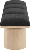 Pavilion Bench: Stylish Art Deco Design with Luxurious Cushioning for Entryway or Bedroom Seating