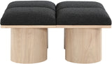 Pavilion Bench: Stylish Art Deco Design with Luxurious Cushioning for Entryway and Bedroom Seating