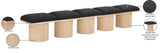 Pavilion Bench - Luxurious Channel-Tufted Seating with Art Deco Design for Elegant Home Spaces