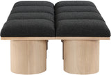 Pavilion Bench - Luxurious Channel-Tufted Seating with Art Deco Design for Stylish Home Decor