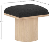 Pavilion Stool - Luxurious Boucle Fabric Bench with Art Deco Design for Stylish Seating Solutions