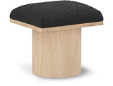 Pavilion Stool - Luxurious Boucle Fabric Bench with Art Deco Design for Stylish Seating Solutions