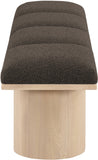 Pavilion Bench: Stylish Art Deco Design with Luxurious Cushioning for Entryway or Bedroom Seating