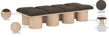 Pavilion Bench - Luxurious Channel-Tufted Seating with Art Deco Design for Stylish Home Decor