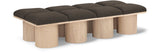 Pavilion Bench - Luxurious Channel-Tufted Seating with Art Deco Design for Stylish Home Decor