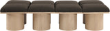 Pavilion Bench - Luxurious Channel-Tufted Seating with Art Deco Design for Stylish Home Decor