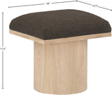 Pavilion Stool - Luxurious Boucle Fabric Bench with Art Deco Design for Stylish Seating Solutions
