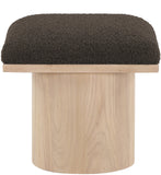 Pavilion Stool - Luxurious Boucle Fabric Bench with Art Deco Design for Stylish Seating Solutions