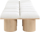 Pavilion Bench: Luxurious Channel-Tufted Seating with Art Deco Design for Stylish Home Spaces