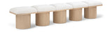 Pavilion Bench - Luxurious Channel-Tufted Seating with Art Deco Design for Elegant Home Spaces