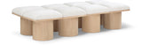 Pavilion Bench - Luxurious Channel-Tufted Seating with Art Deco Design for Stylish Home Decor