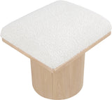 Pavilion Stool - Luxurious Boucle Fabric Bench with Art Deco Design for Stylish Seating Solutions