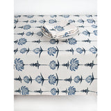 Tropical Garden 59" X 98" Tablecloth - Indigo and Sky
