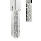 Rectangular Crystal Chandelier // 9 Light