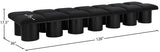 Pavilion Luxurious Boucle Fabric Bench – Art Deco Style Seating for Entryway, Bedroom & Beyond
