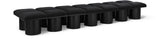 Pavilion Luxurious Boucle Fabric Bench – Art Deco Style Seating for Entryway, Bedroom & Beyond