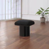 Pavilion Stool - Stylish Art Deco Boucle Fabric Bench with Luxurious Cushion for Any Space